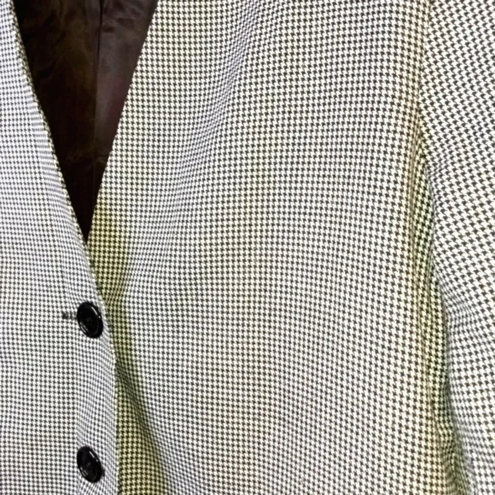 Vintage Houndstooth Blazer - Picture 3 of 3